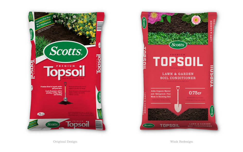 Redesign for Premium Blend of Topsoil, Humus and Manure World Brand